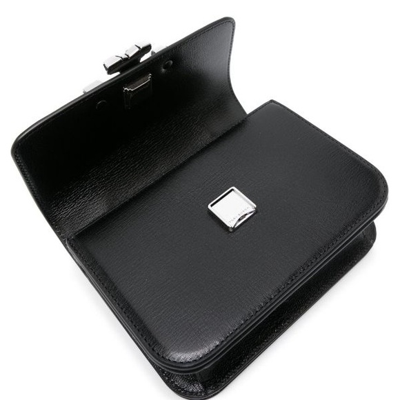 Tory Burch Eleanor distressed small convertible bag black NEW - Picture 3 of 12